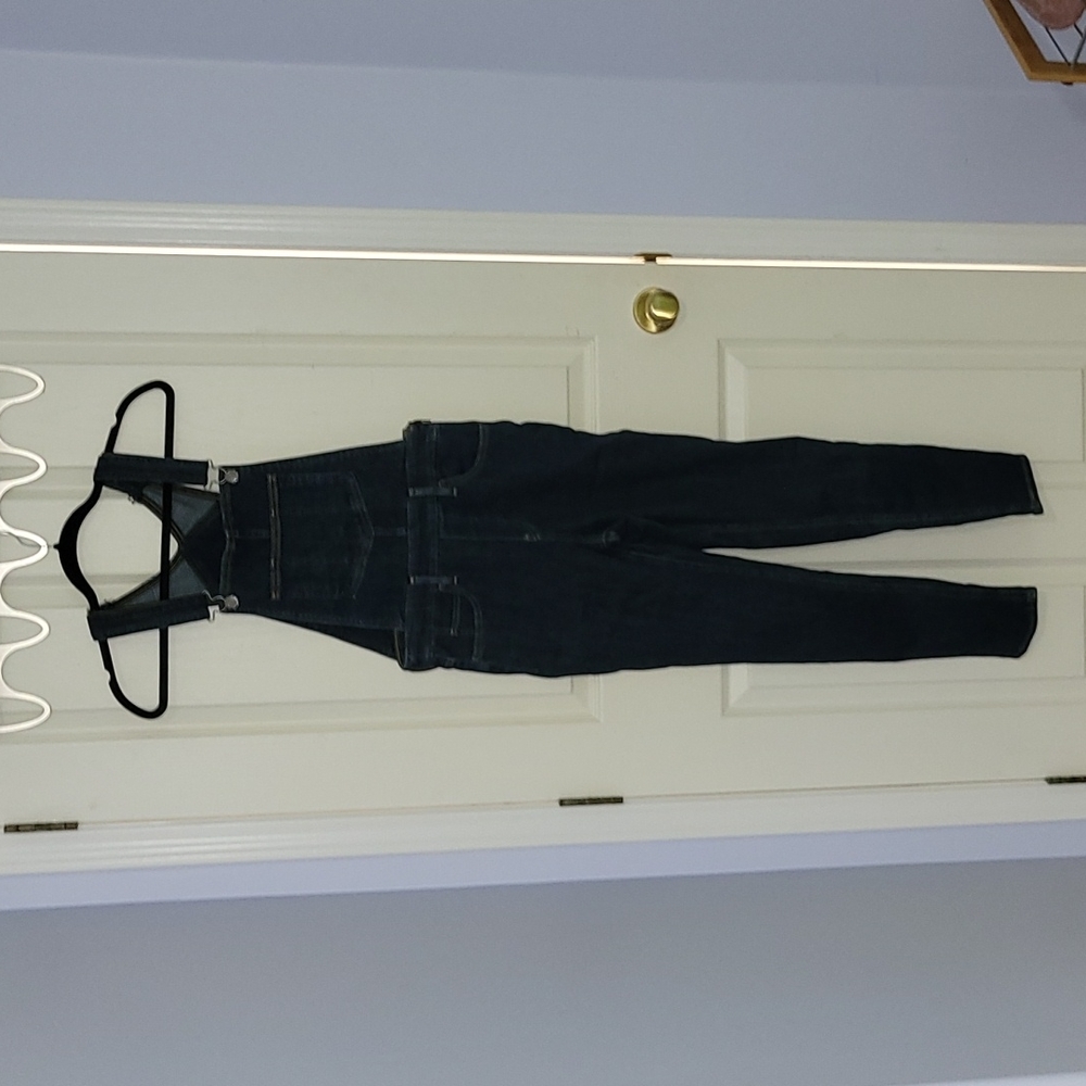 Levi's Skinny Blue Jean Overalls